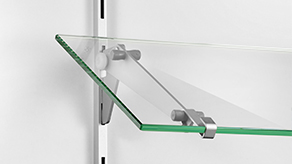 Adjustable shelf bracket